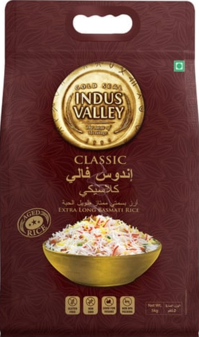 Indus Valley Classic Basmati Rice - 5 kg