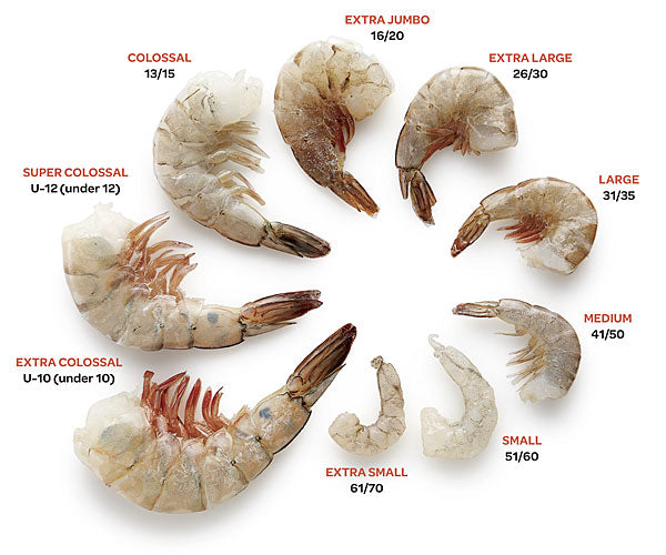 Medium Shrimps Iran (1kg = 40/50pc)