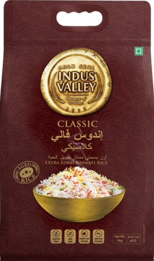 Indus Valley Classic Basmati Rice - 5 kg