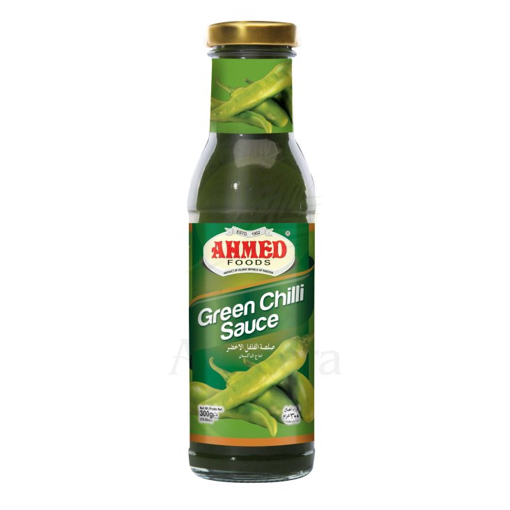 Ahmed  Green Chilli Sauce - 300gm