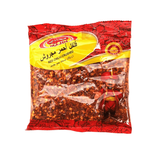 MAJDI RED CHILLI CRUSHED 60GM