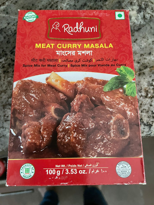 Radhuni Meat Curry Masala - 100gm
