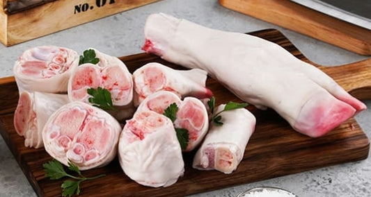 Beef Feet/Paya Clean with Skin - 1pc